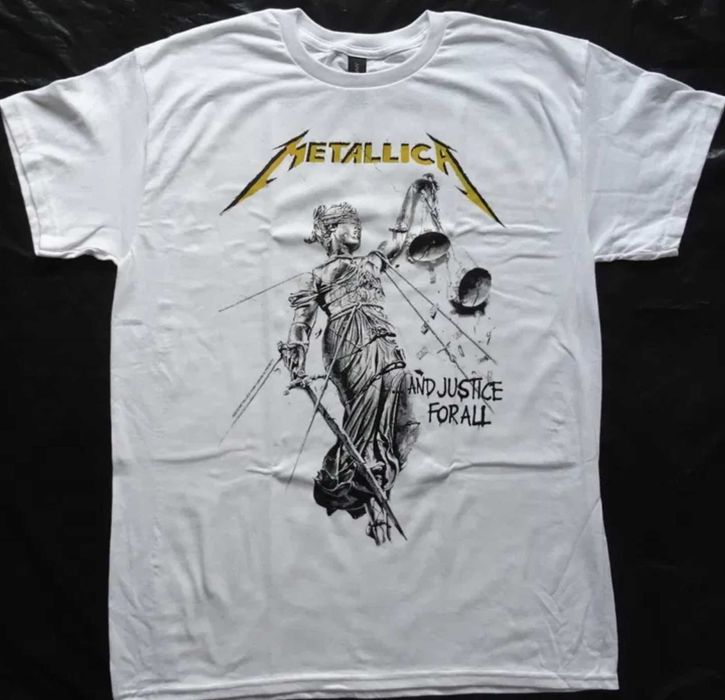 Metallica And Justice for All Rozmiar M Licencjonowana Koszulka size M