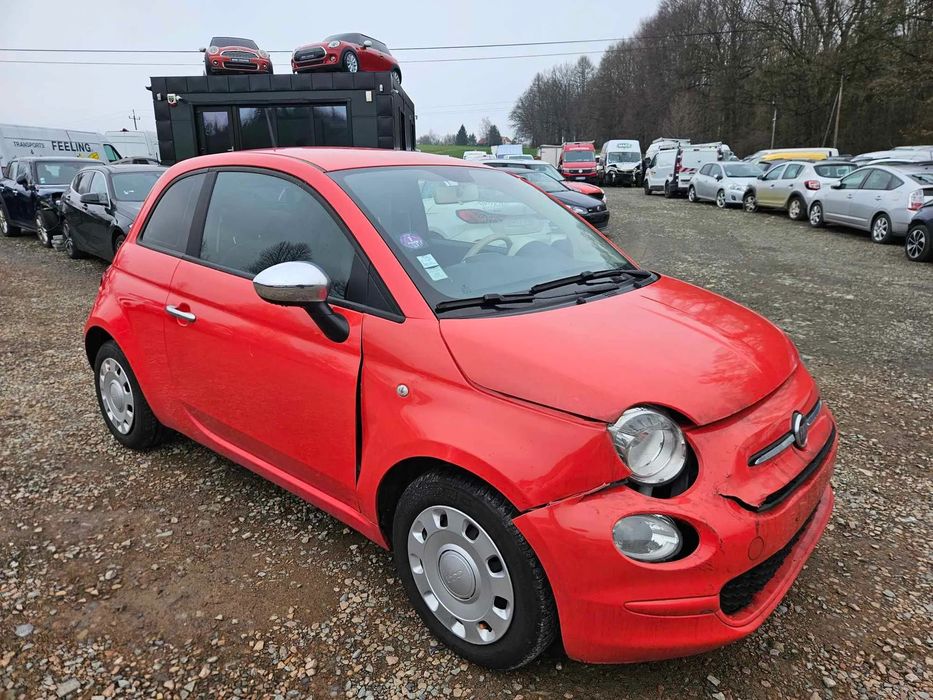 Fiat 500 1.2 BENZYNA 2018 rok Francja Klima