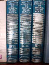 Enciclopédia História Polémica da II Guerra Mundial - 3 vol.