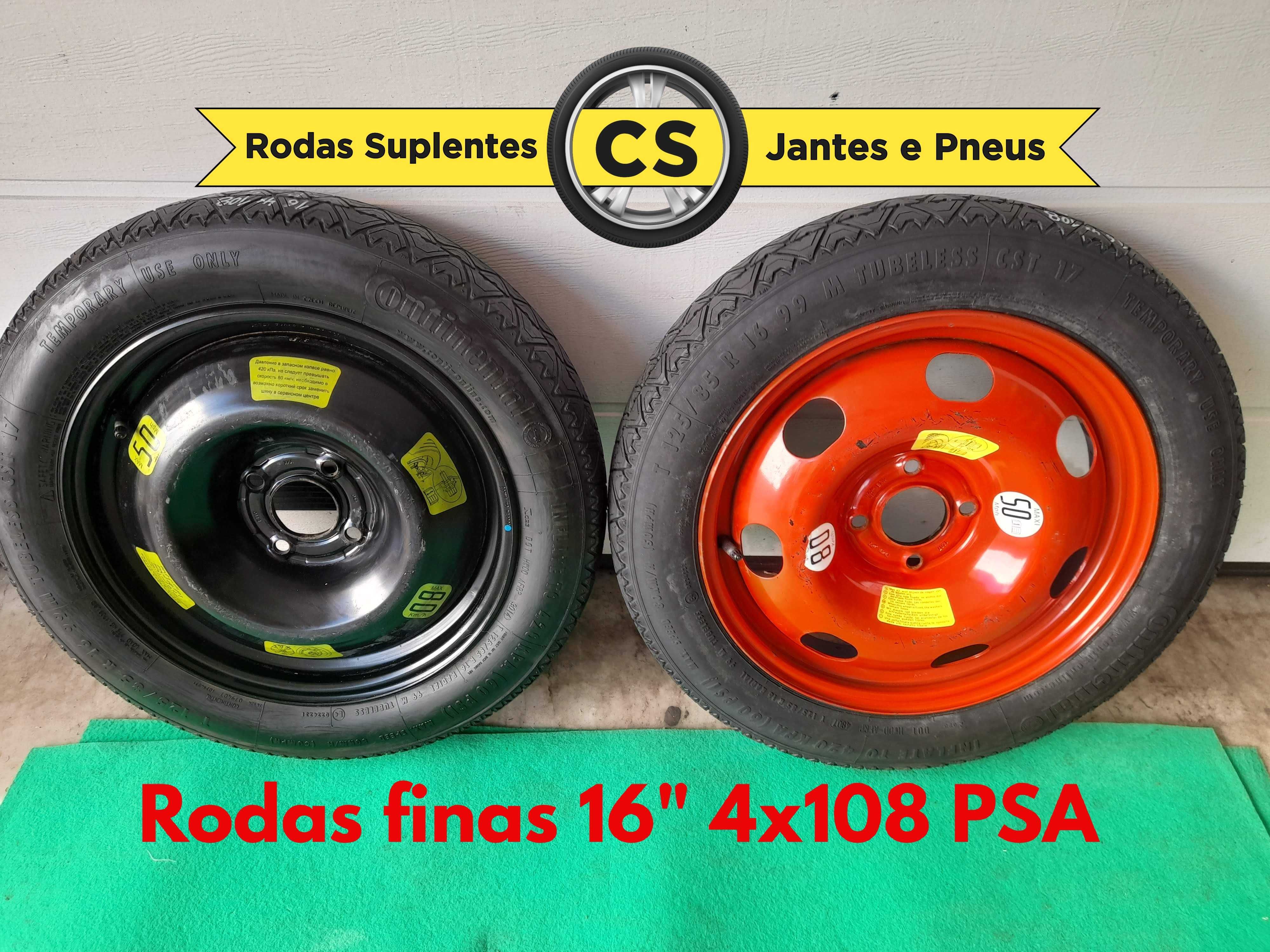 Rodas Suplentes Pneus emergência Kit, Mercedes VW Audi BMW Toyota etc