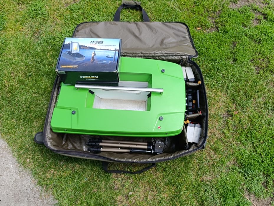 Łódka zanentowa SZANTIi 2 + ECHO TOLSON FT 500