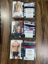 Bokserki Męskie 3pak - tylko 39,99zł CK Tommy Boss Armani Guess M-XXL