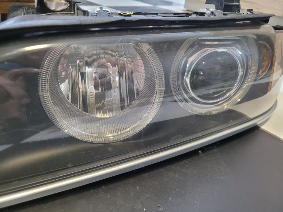 Reflektory ksenonowe BMW E39 lift kompletne świecące Europa