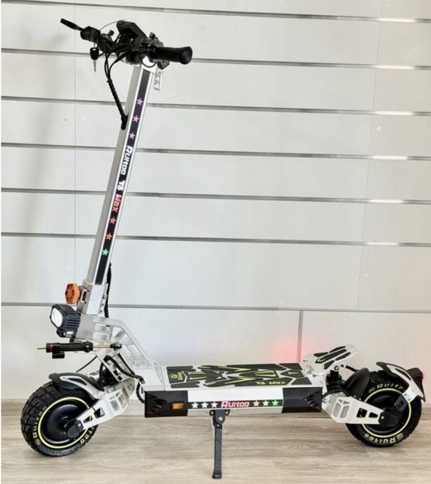 Електросамокат T3 MAX Ruitoo, Акум 60 V/20.8 Ah, 2×1600 Вт