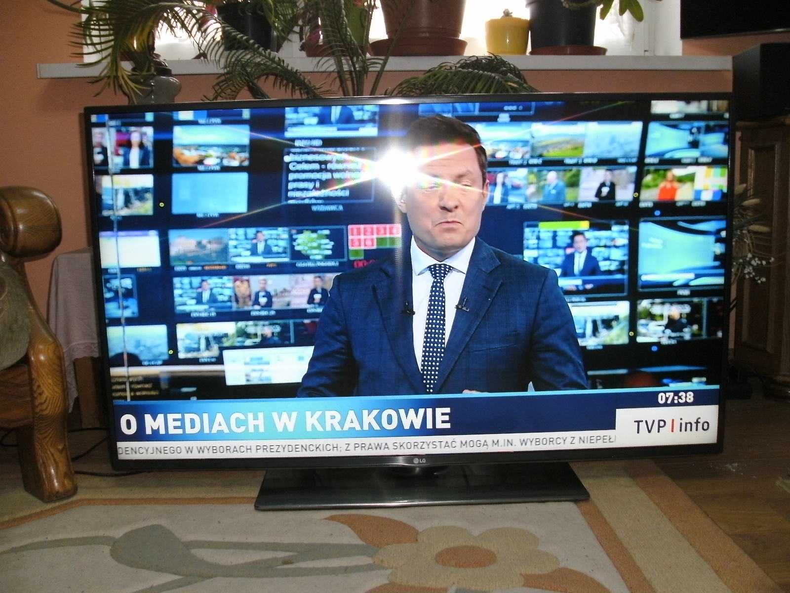 LG 50"- Smart TV z WiFi- 3D- WebOS- YouTube itp. Wysyłka