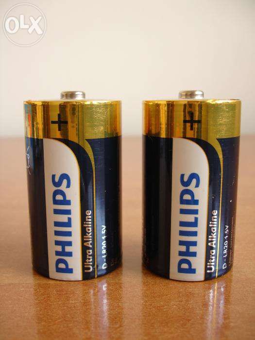 Baterie Alkaliczne R20 PHILIPS Ultra Alkaline NOWE!!!