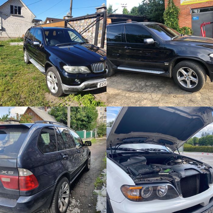 Капот фара BMW X5 E53 E70 крыло бампер БМВ Х5 разборка шрот запчасти