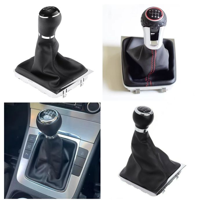 Alavanca VW Passat B6/B7 Golf MK7 manete moca fole mudança Velocidades