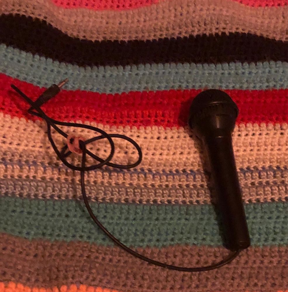 Microfone como novo