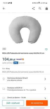 Rogal do karmienia LEN IKEA