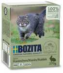 Zdrowa, lekkostrawna karma dla kota z królikiem w sosie - Bozita 370g