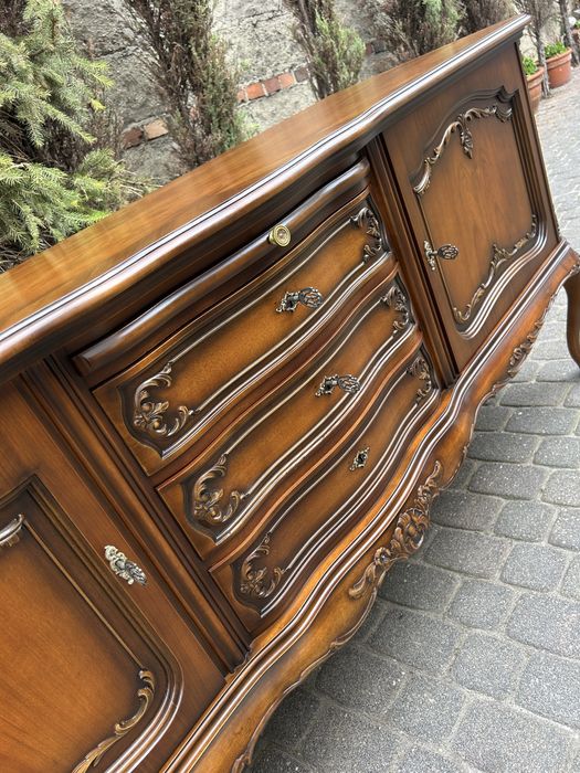 Stylowa Komoda Ludwikowska Ludwik Warrings Stolik TV RTV Po Renowacji