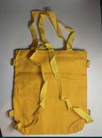 Продам сумку-рюкзак жіночу тканинну для покупок Екосумка шопер 29х34