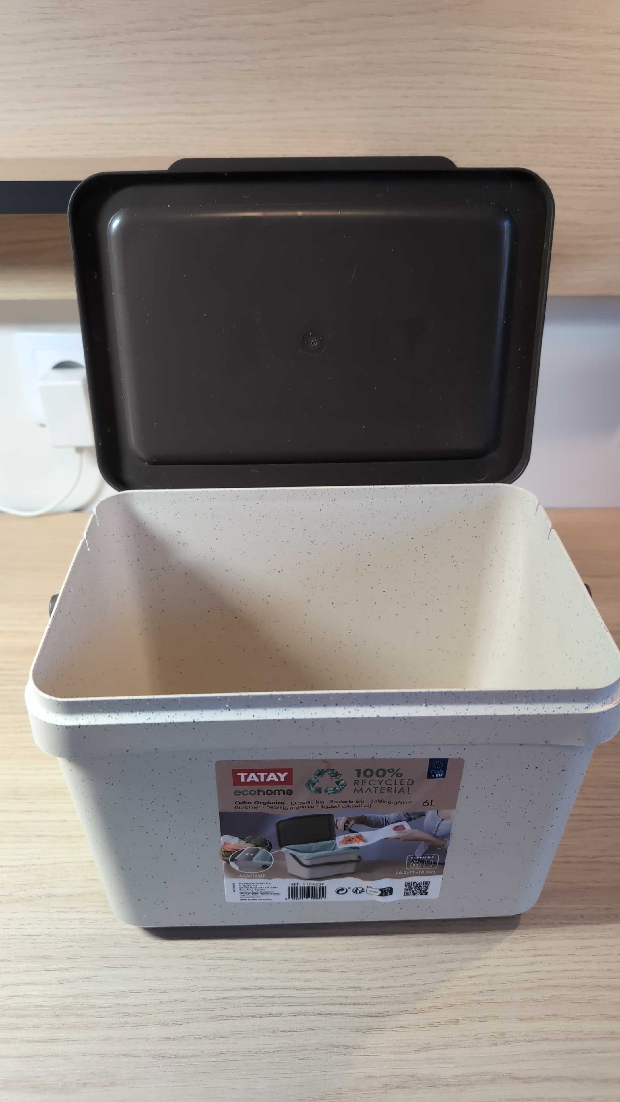 Tatay Cubo Caixote do lixo orgânico Smart 6L (ideal para cozinha)