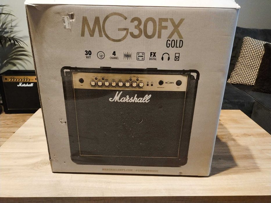 Zestaw gitara elektryczna ibanez + wzmacniacz marshall