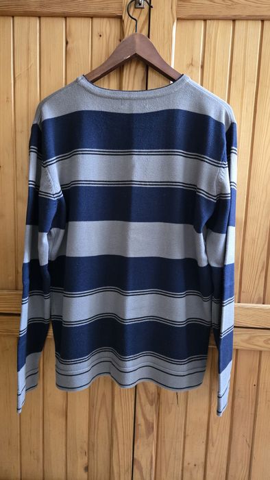 Sweter Big Star - szaro granatowy - XL