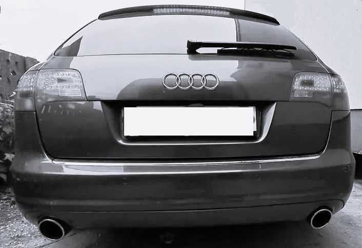 Tłumik wydech rura LEWA+PRAWA AUDI A6 S6 C6 RS6 05-11r