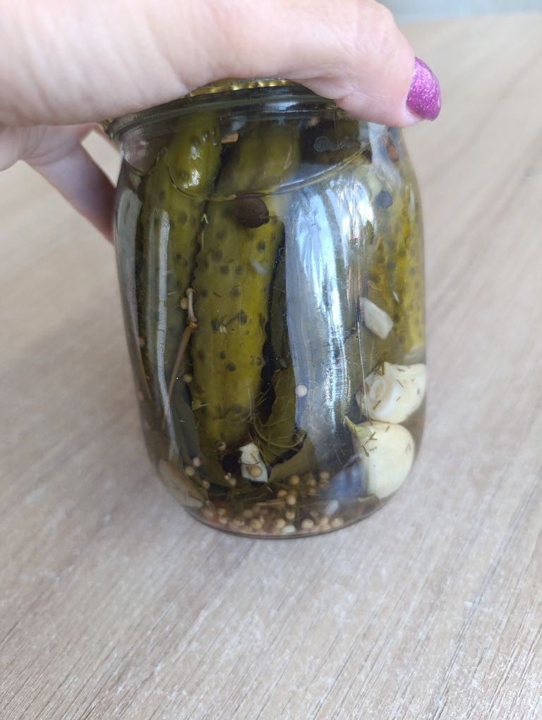 Огірки мариновані