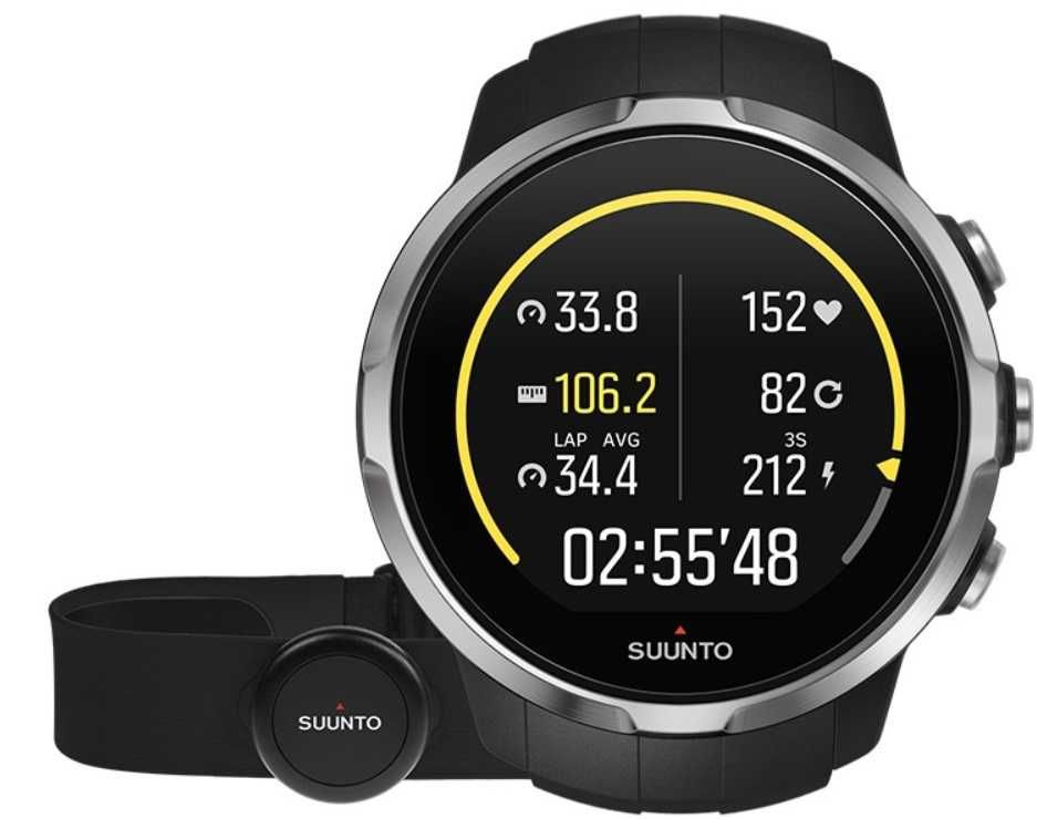 Zegarek sportowy smartwatch Suunto Spartan Sport HR Black