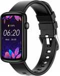 lynn2 smartwatch 1,47" tracker tętno saturacja sen android os czarny