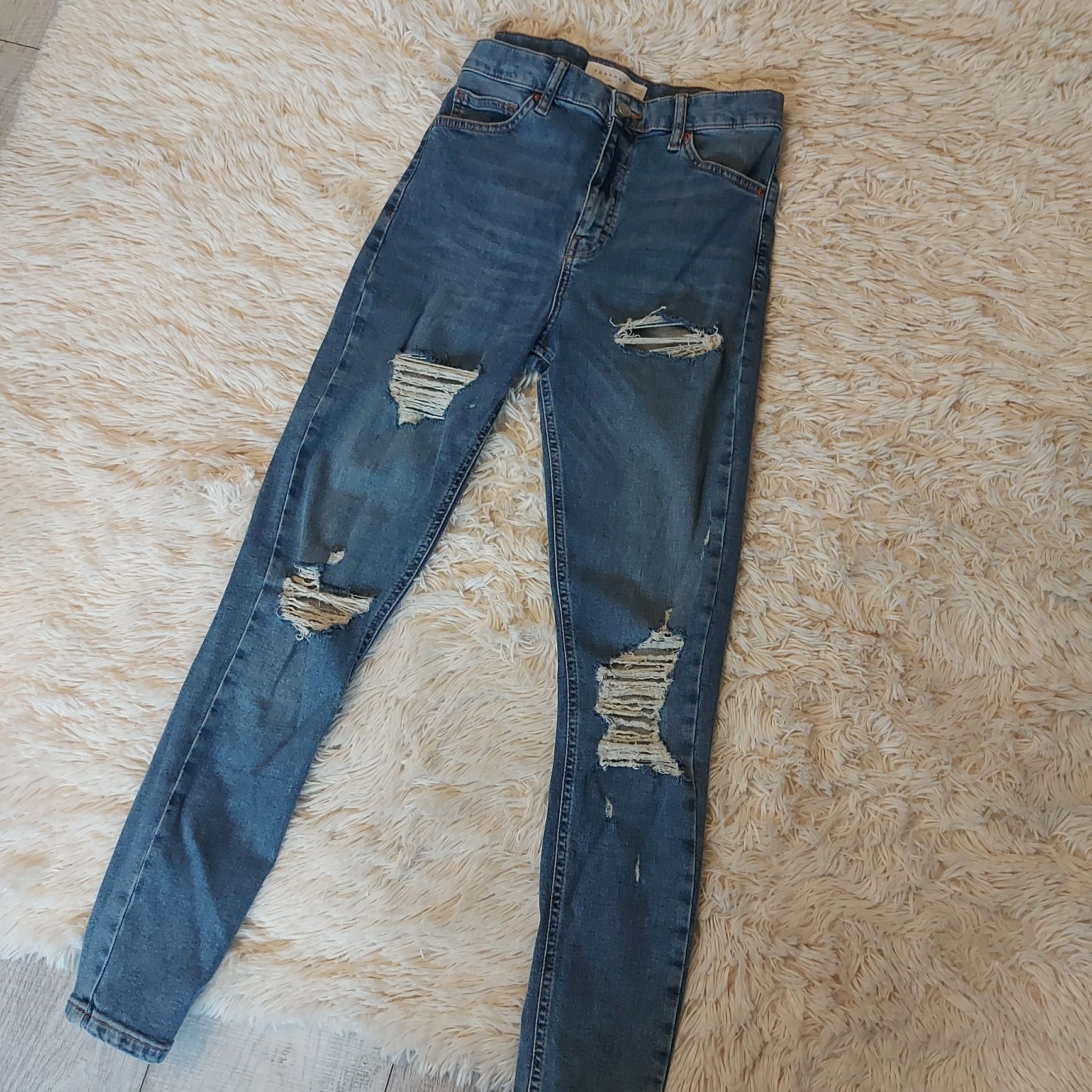 Jeansy TopShop skinny