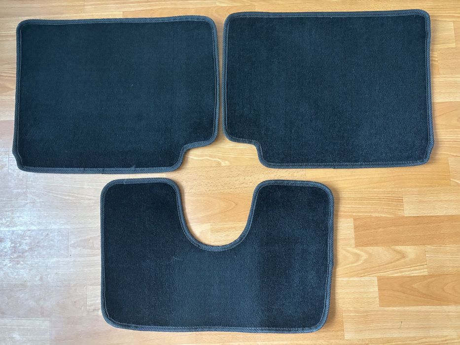 Задние коврики килимки перемичка текстильные  Chevrolet Aveo T250 T255