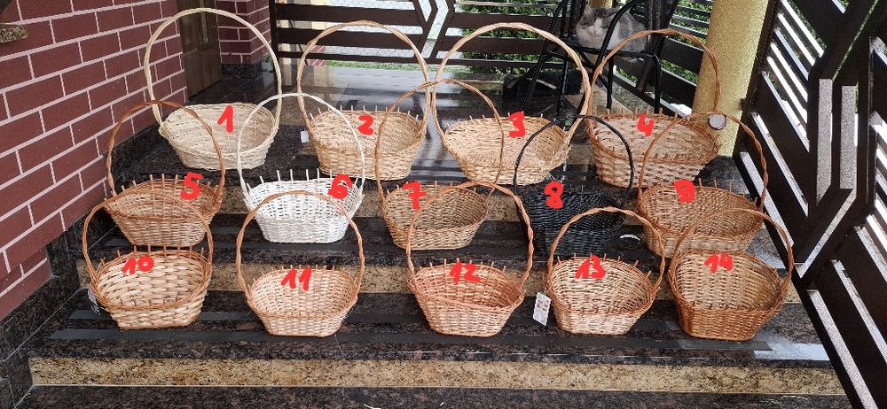 Kosze wiklinowe i koszyki prezentowe