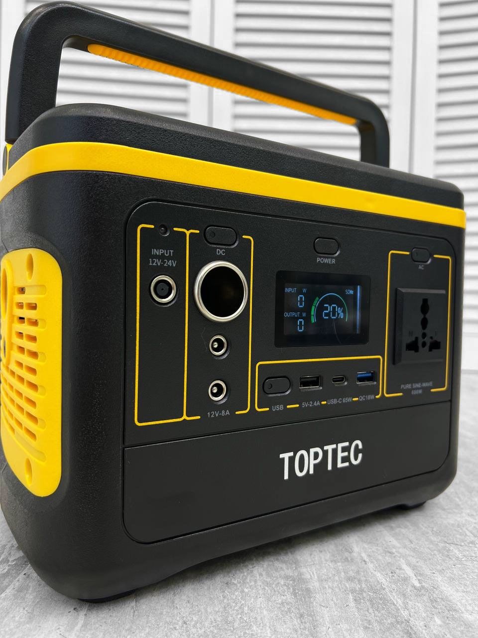 Зарядна станція Toptec DK600 600w 568wh