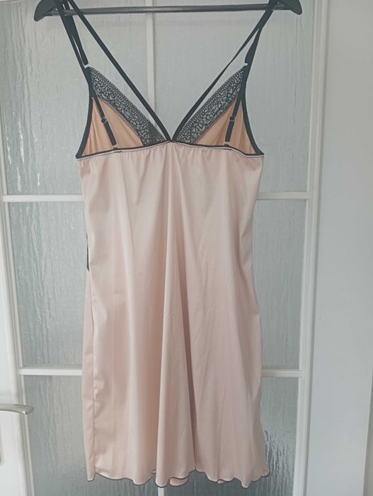 Satynowa koszulka nocna,L