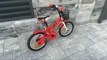 Rower dziecięcy Spark Kids 16” – czerwony