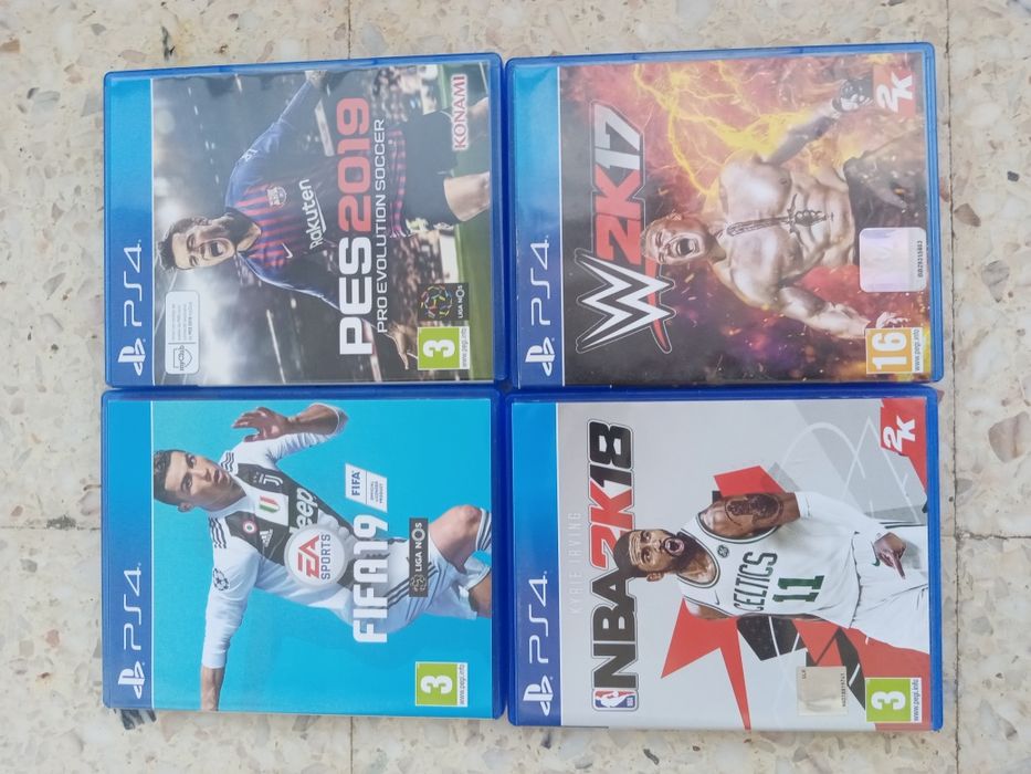 4 jogos ps4 originais