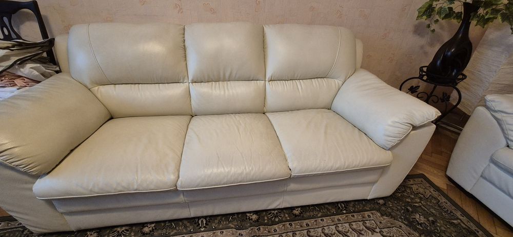 Kanapa 3+2 skórzana