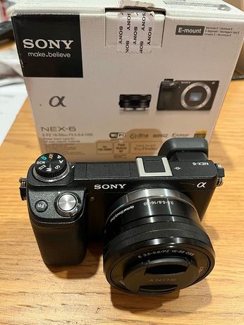 Camera Fotográfica Sony NEX-6 (Lente SELP1650)