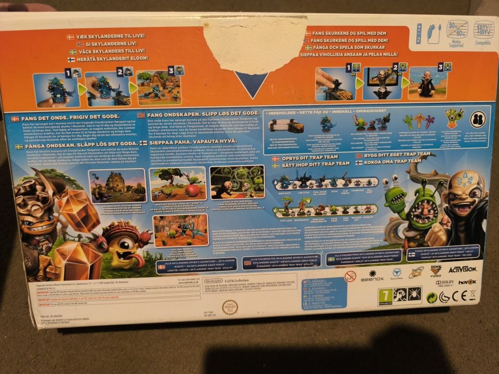 Skylanders trap team Nintendo Wii
