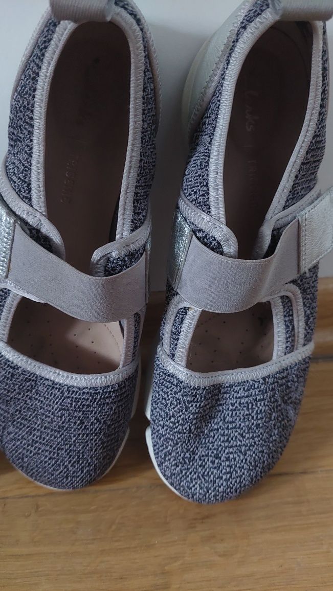 Clarks Półbuty Tri Amelia Bar sportowe lekkie baleriny r.37