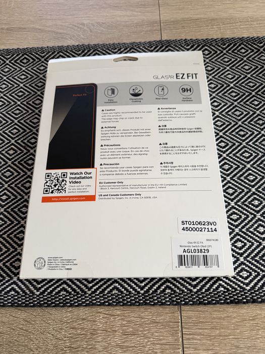 Szkło ochronne Spiegen Nintendo Switch Oled Nowe
