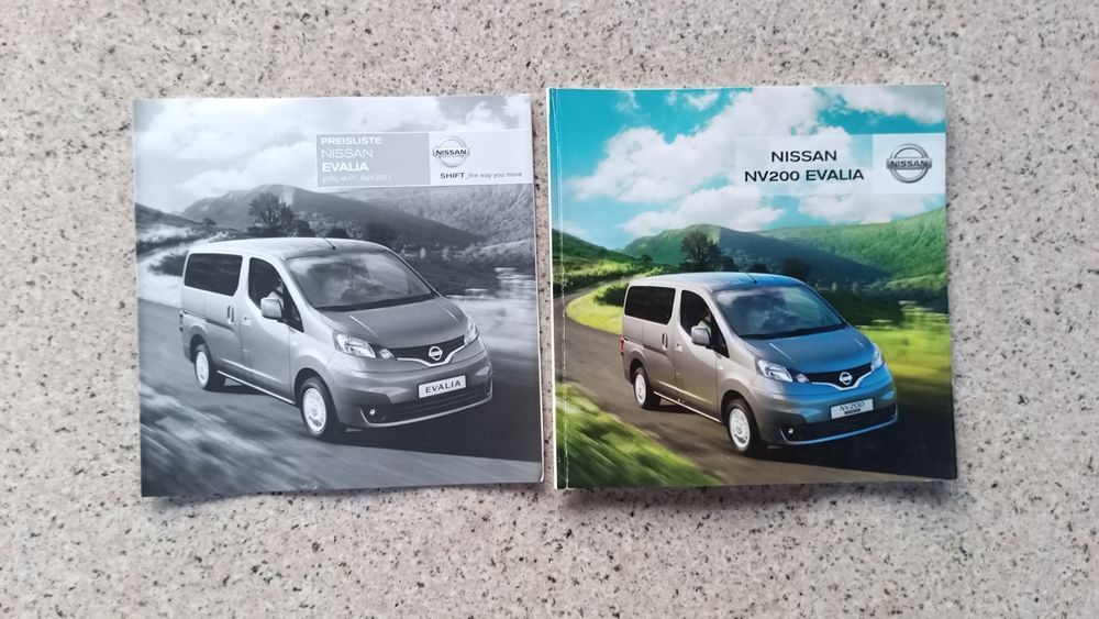 NISSAN NV200 Evalia Prospekt