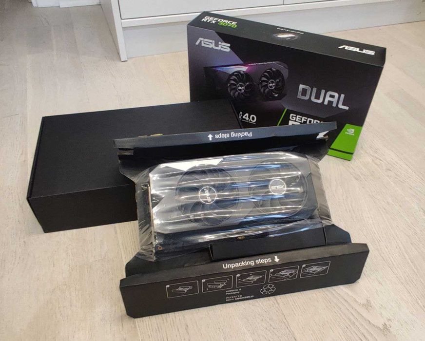 Відеокарта ASUS Dual GeForce RTX™ 3070 OC Edition: 8 ГБ