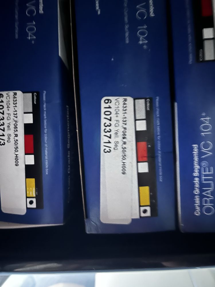 ORALITE® VC 104+ taśma odblaskowa samoprzylepna na plandeki żółta
