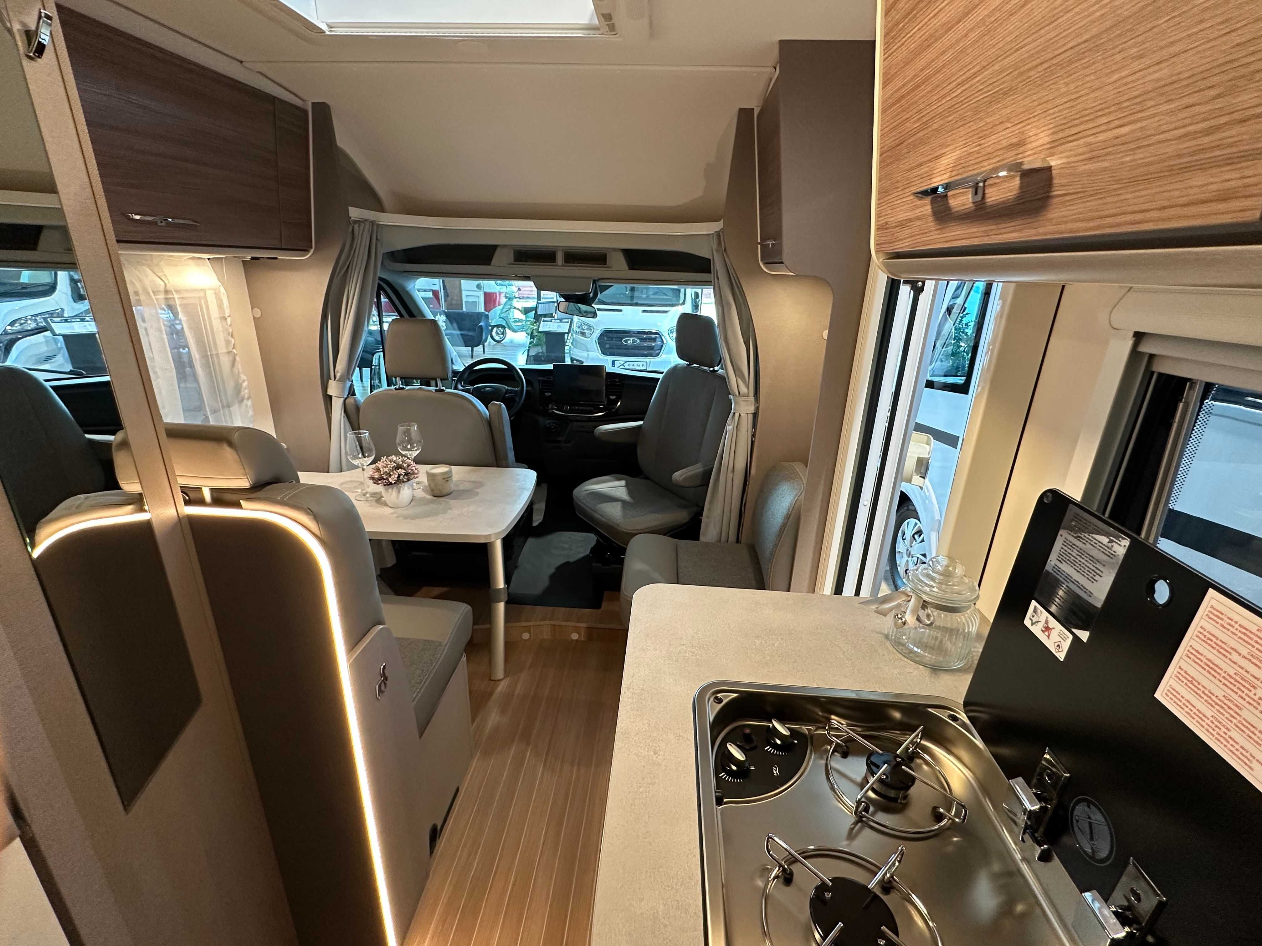 NOWY FORD Kamper Etrusco V 6.6 Kompaktowy Hymer Adria XCAMP Automat!