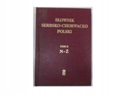 Słownik Serbsko-Chorwacko-Polski Tom Ii V.francić