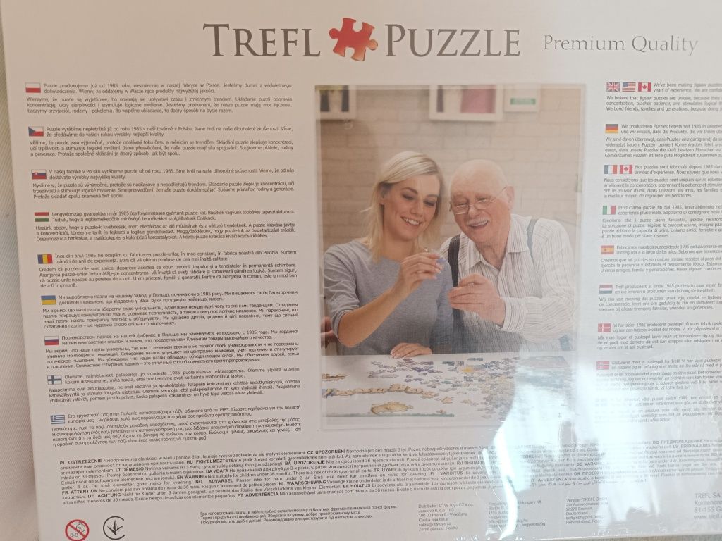 Puzzle 1000 elementów