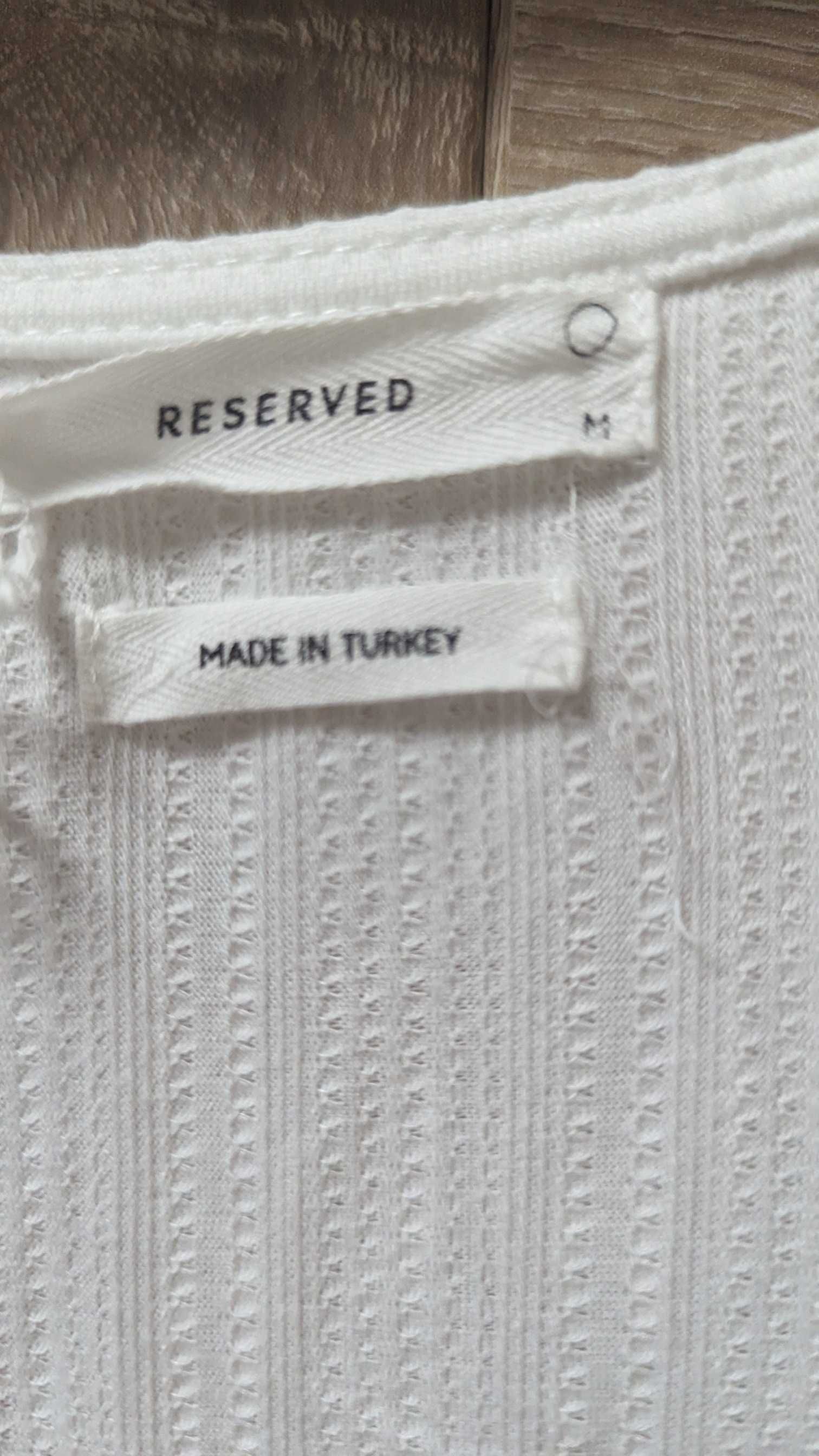 Sukienka biała letnia Reserved m