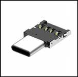 Adapter nano OTG HOST USB do USB-C USB3.1 Typ C