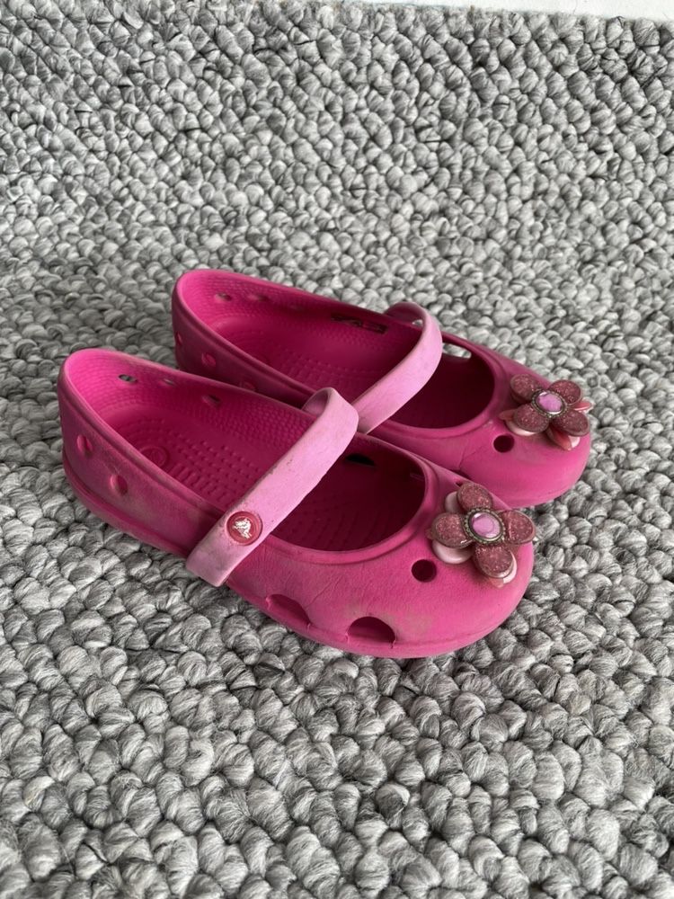 Śliczna balerinki Crocs rozm c9
