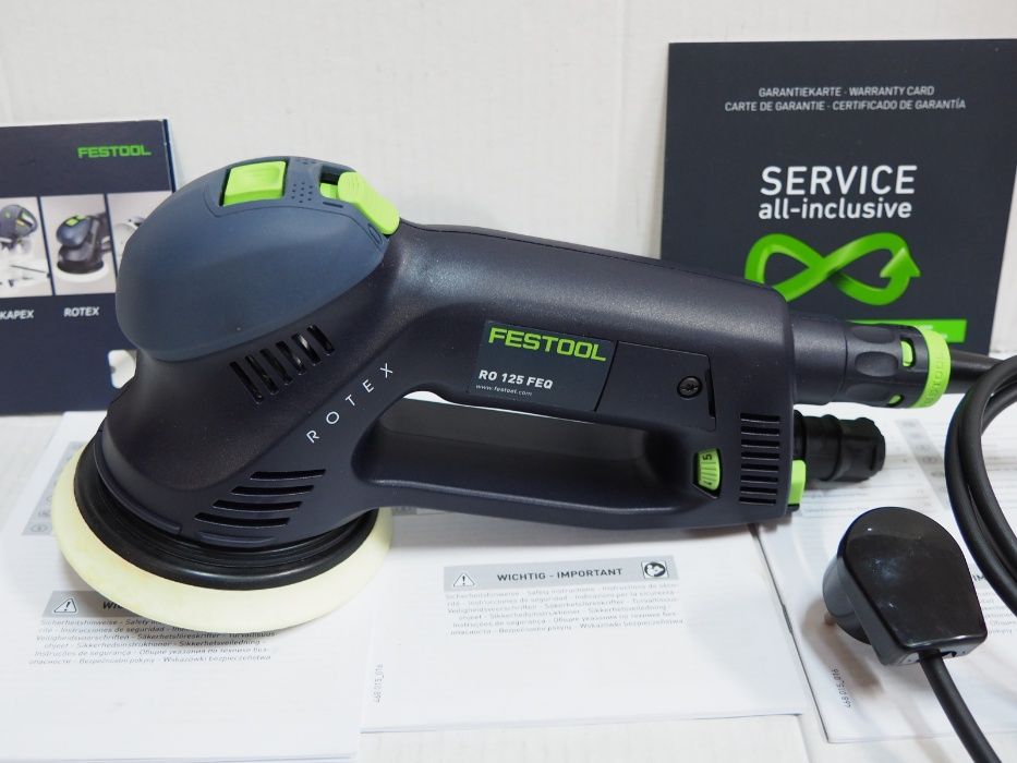 Szlifierka FESTOOL RO 125 Feq polerka 3w1 dysk 125mm