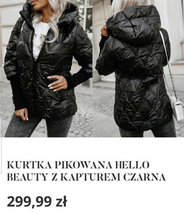 WYPRZEDAŻ! *299zl Nowa Kurtka Asymetryczna + GRATIS Bluzka  !