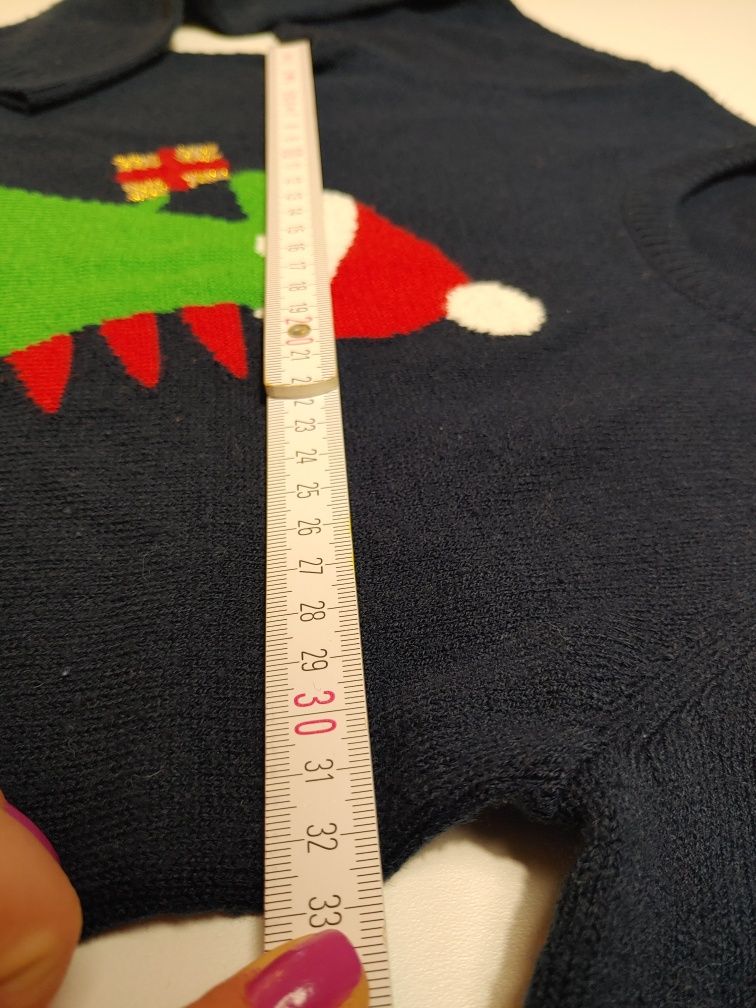 Sweterek Świąteczny 110/116 Lupilu, sweter zima