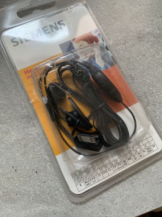 Sluchawki Jack do starszego typu siemens nowe