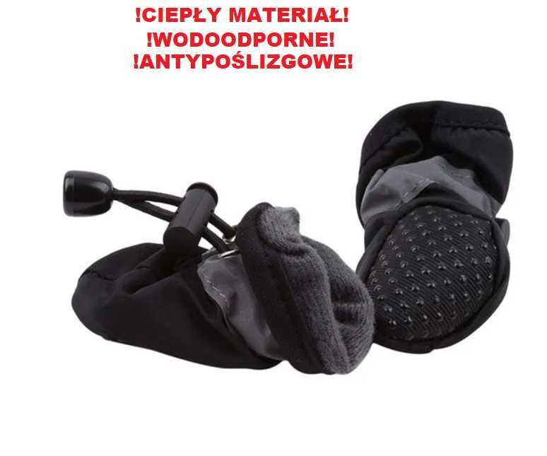 BUTY DLA PSÓW wodoodporne i antypoślizgowe